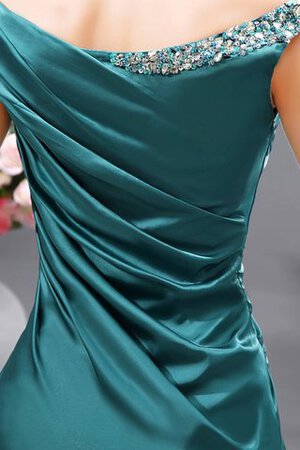 Schulterfreier Ausschnitt Paillettenbesetztes Meerjungfrau Stil sexy Abendkleid - Bild 5
