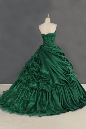 Duchesse-Linie Zart Anständiges Bodenlanges Quinceanera Kleid mit Rüschen - Bild 2