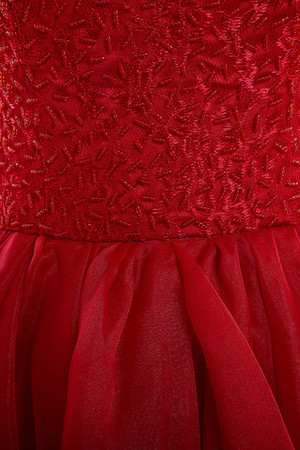 Robe de soirée exclusif romantique vintage ruchés plongeants robe de mariée de déesse - Photo 3