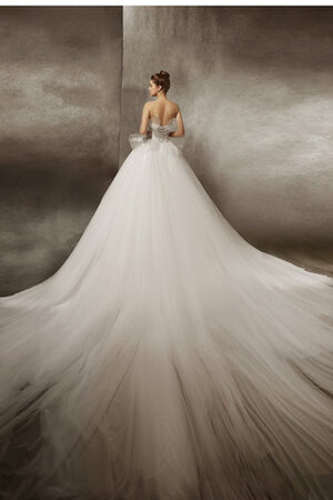 Robe de mariée en tulle distinctif en satin cordon derniere tendance - Photo 2