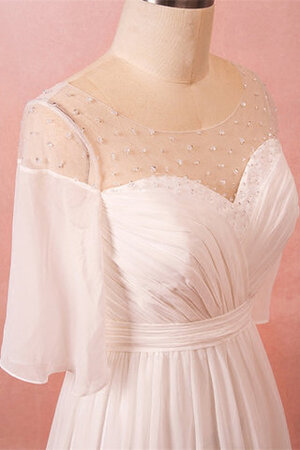 Robe de mariée glamour avec chiffon solennelle mode spécial - Photo 11