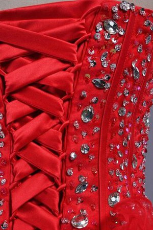 Duchesse-Linie Herz-Ausschnitt bodenlanges Quinceanera Kleid mit Bordüre mit Applikation - Bild 3