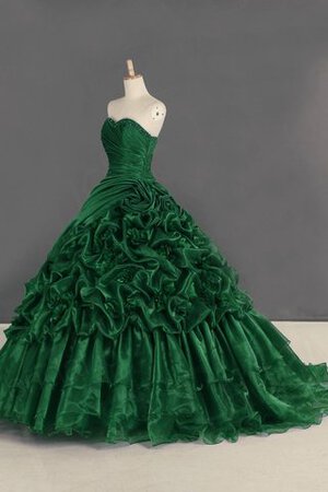 Duchesse-Linie Zart Anständiges Bodenlanges Quinceanera Kleid mit Rüschen - Bild 1