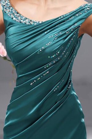 Schulterfreier Ausschnitt Paillettenbesetztes Meerjungfrau Stil sexy Abendkleid - Bild 4