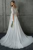 Abito da sposa classico attraente due pezzi in pizzo a-line oscillare - 1