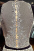 Abito da ballo lace coperta bella in raso sirena cerniera convenzionale - 3