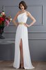 Prinzessin A Linie One Schulter Anständiges Ballkleid mit Sweep zug - 1