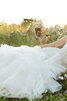 Meerjungfrau Stil Spitze Herz-Ausschnitt Brautkleid mit Rüschen mit Gürtel - 5
