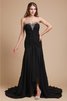 Ärmelloses Chiffon Natürliche Taile Anständiges Abendkleid mit Herz-Ausschnitt - 1