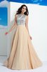 Abito da Ballo Senza Maniche Formale in Chiffon Tondo Principessa - 4