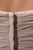 Reißverschluss Empire sexy prächtiges Brautjungfernkleid mit Herz-Ausschnitt mit kreuz - 5