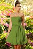 Abito da Damigella in Chiffon Senza Maniche Cuore Mini Principessa - 14