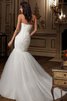 Robe de mariée simple delicat sexy de traîne moyenne de sirène - 2