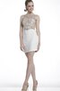 Boot-Ausschnitt sexy extravagantes Abschlusskleid - 1