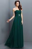 Chiffon Prinzessin Empire Taille A Linie Reißverschluss Brautjungfernkleid - 9
