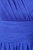 Robe de bal ruchés plongeants jusqu'au sol en satin extensible populaire romantique - 7