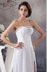 Robe de soirée longue manche nulle ouverture frontale au niveau de cou - 4