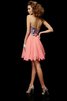 A Linie Ärmelloses Normale Taille Prinzessin Abiballkleid mit Rücken Schnürung - 2