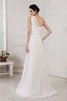 Abito da Sposa Monospalla A-Line Alta Vita Lungo con Applique - 2