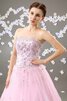 Robe de quinceanera textile en tulle de bustier avec perle - 3