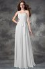 Normale Taille A-Line Chiffon Bodenlanges Anständiges Brautjungfernkleid - 19