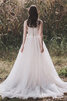 Robe de mariée en satin de princesse populaire longue classique - 2