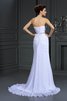 Klassisches Ärmelloses Elegantes Anständiges Brautkleid mit Rücken Schnürung - 2