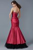 Vestido de Noche de Corte Sirena de Hasta el suelo de Natural de Largo de Abalorio - 2
