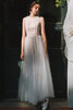 Modesto Vestido de Novia de Cremallera de Emocionante - 1