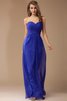 Empire Taille Ärmelloses Enges Chiffon Bodenlanges Brautjungfernkleid - 24