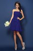 Vestido de Dama de Honor de Corte-A de Flores de Escote sin tirantes de Sin mangas - 27