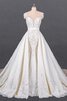 Robe de mariée en satin salle interne en dentelle rêveur vintage - 1