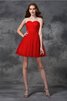 Reißverschluss Prinzessin A-Linie Bezauberndes Cocktailkleid mit Empire Taille - 5