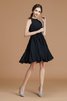 Prinzessin Einzigartig Natürliche Taile A-Line Reißverschluss Brautjungfernkleid - 5