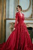 Abito da sposa in tulle a sala a terra sogno meraviglioso coda a strascico cappella - 3