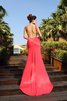 Abito da Ballo Senza Maniche Sensuale Largo Schiena Nuda Alta Vita - 2