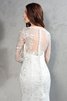 Normale Taille Sweep train Reißverschluss Extravagantes Sittsames Brautkleid - 8