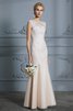 Sweep Train Meerjungfrau Stil Anmutig Attraktives Brautkleid mit Applikation - 4