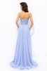 Chiffon Ärmellos Prinzessin Abendkleid mit Perlen mit Reißverschluss - 2