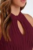 Abito da Damigella A-Line sensuale Moderno Schiena Nuda Anello A Terra - 5