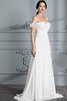 Chiffon Prinzessin A-Line Ärmelloses Bodenlanges Brautkleid - 5