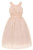 Robe de cortège enfant eclaté ruché avec manche épeules enveloppants ligne a - 1