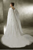 Robe de mariée col en forme de cœur captivant longue romantique discrete - 3