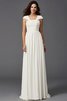 Abito da Damigella in Chiffon Conotta Cerniera Lunghi Principessa - 16