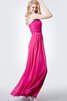 Glamouroso&Dramatico Vestido de Dama de Honor en Encaje de Cremallera con Cintas - 4