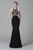 Robe de bal longue sexy avec zip au niveau de cou de sirène - 5