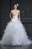 Robe de mariée delicat longue de bustier cordon de mode de bal - 1