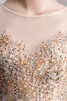 Robe de bal merveilleux col en bateau ligne a à la mode formelle - 5