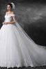 Robe de mariée pétillant en salle de bustier naturel discrete - 4