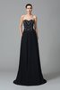 Robe de bal longue solennelle col en forme de cœur de princesse avec perle - 3